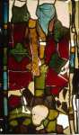 Stained Glass Panel Lower Fragment of the Crucifixion Composition 11 - Hermitage